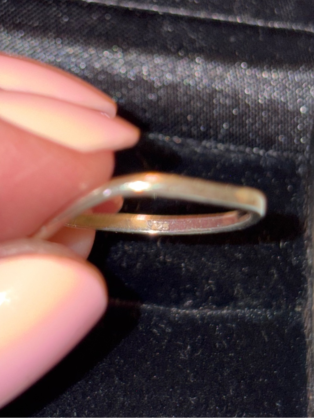 Silver Wave Ring - Picture 2 of 2